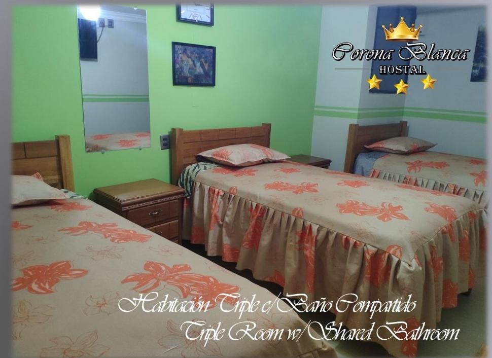 Hostal Corona Blanca Sucre Zewnętrze zdjęcie