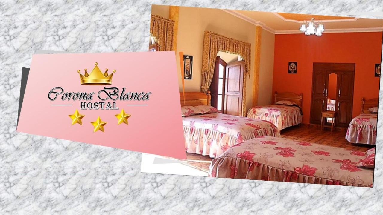 Hostal Corona Blanca Sucre Zewnętrze zdjęcie